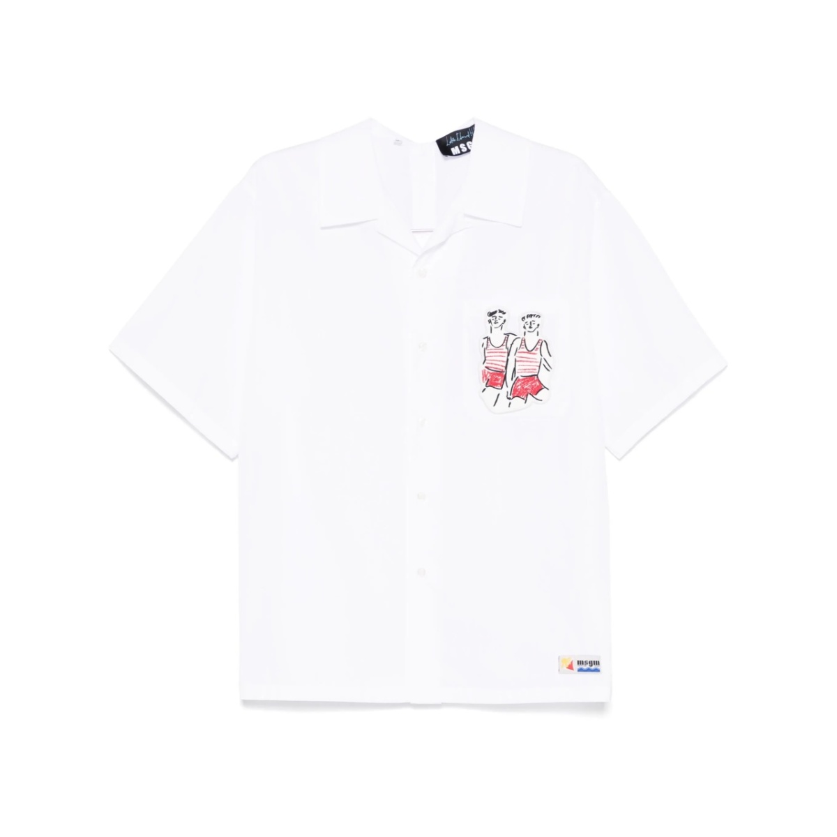 x Luke Edward Hall Sailors in Love patch shirt