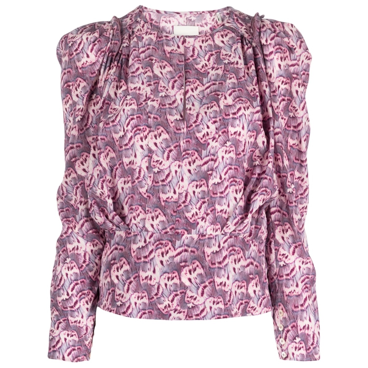 Zarga graphic-print blouse