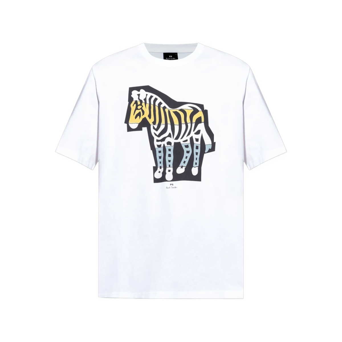 zebra graphic T-shirt