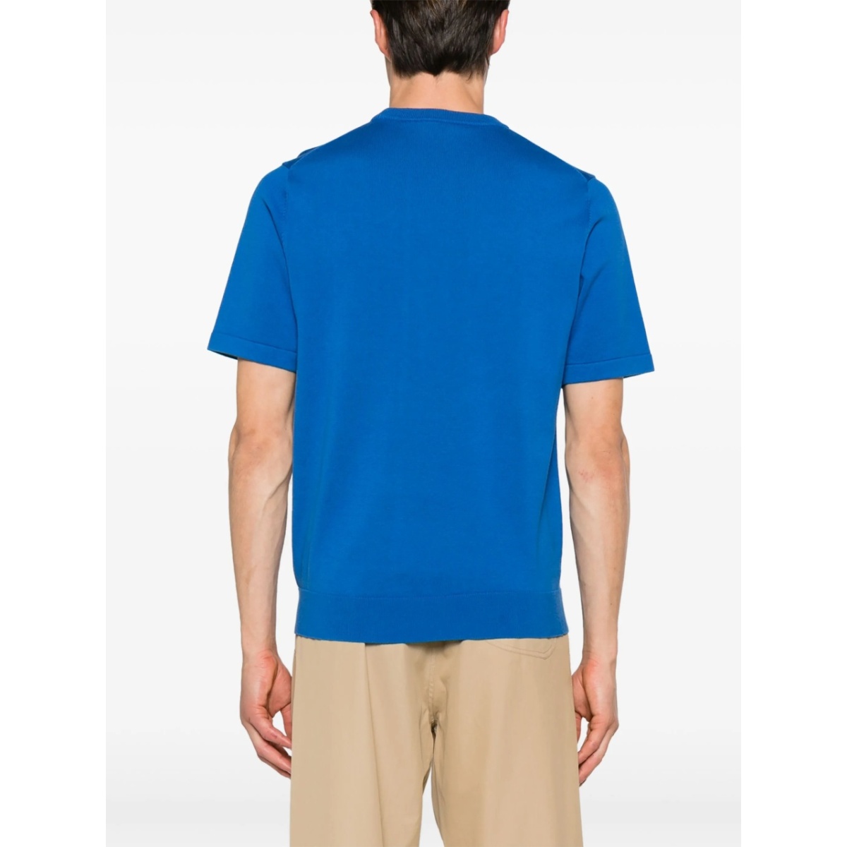 Zebra-patch organic cotton T-shirt - Img 4
