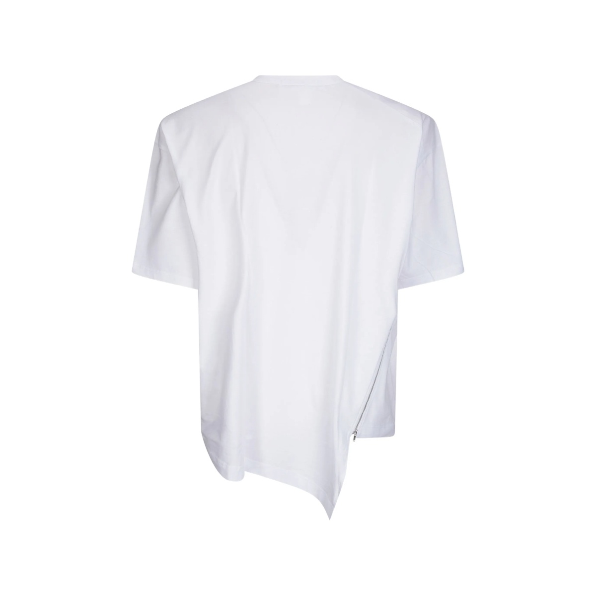 zip detail T-shirt - Img 2
