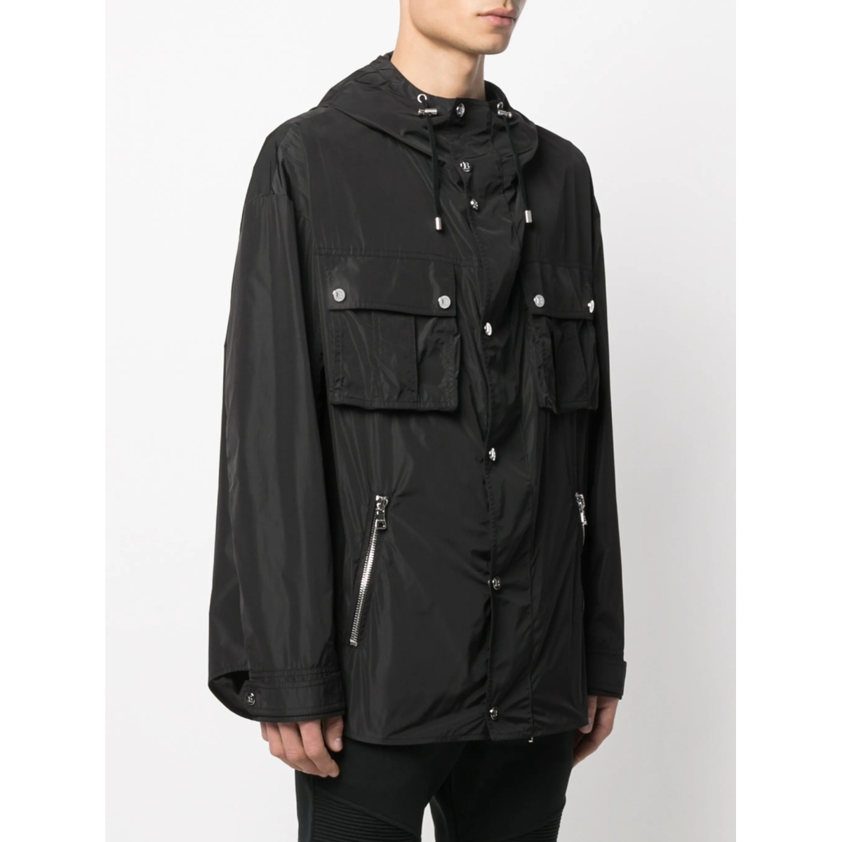 zip-front drawstring jacket - Img 3