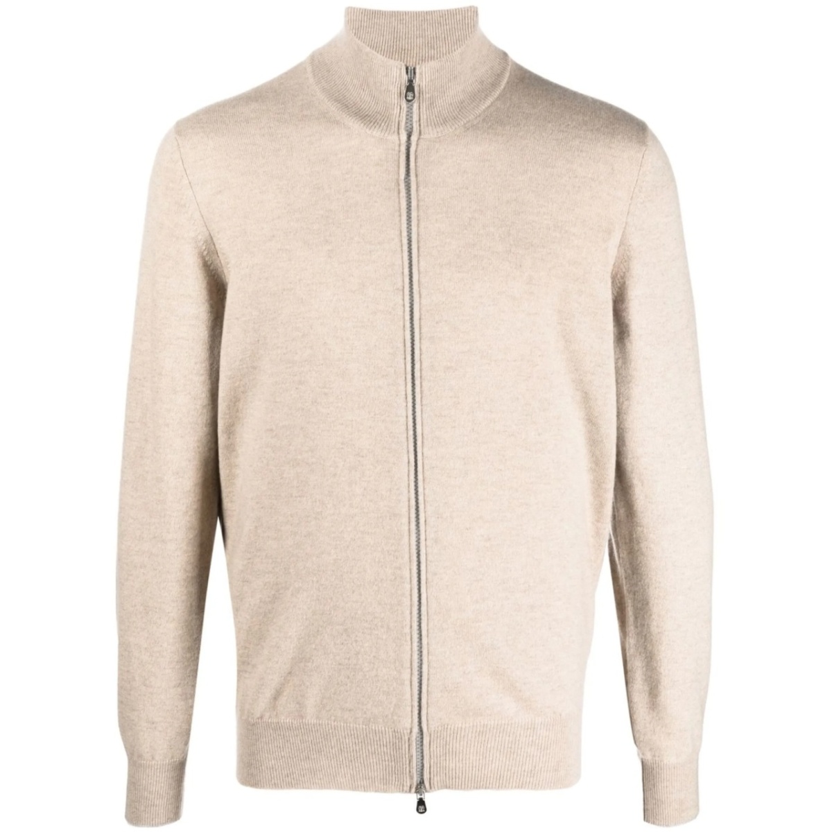 zip-up cashmere jumper