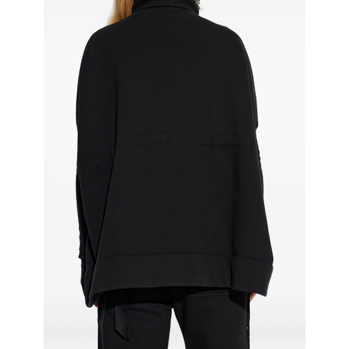 zip-up funnel-neck sweater - Img 4