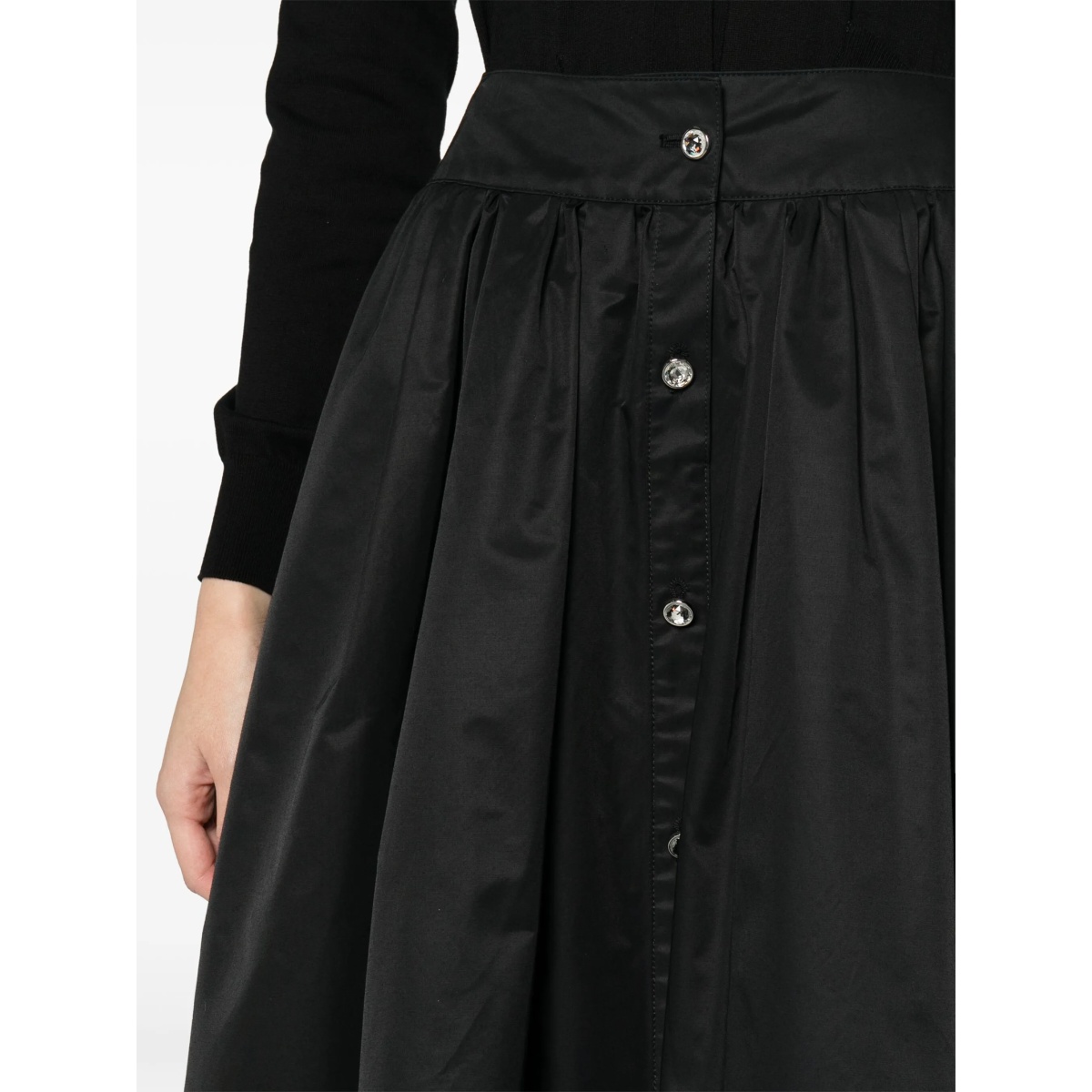A-line pleated midi skirt - Img 5
