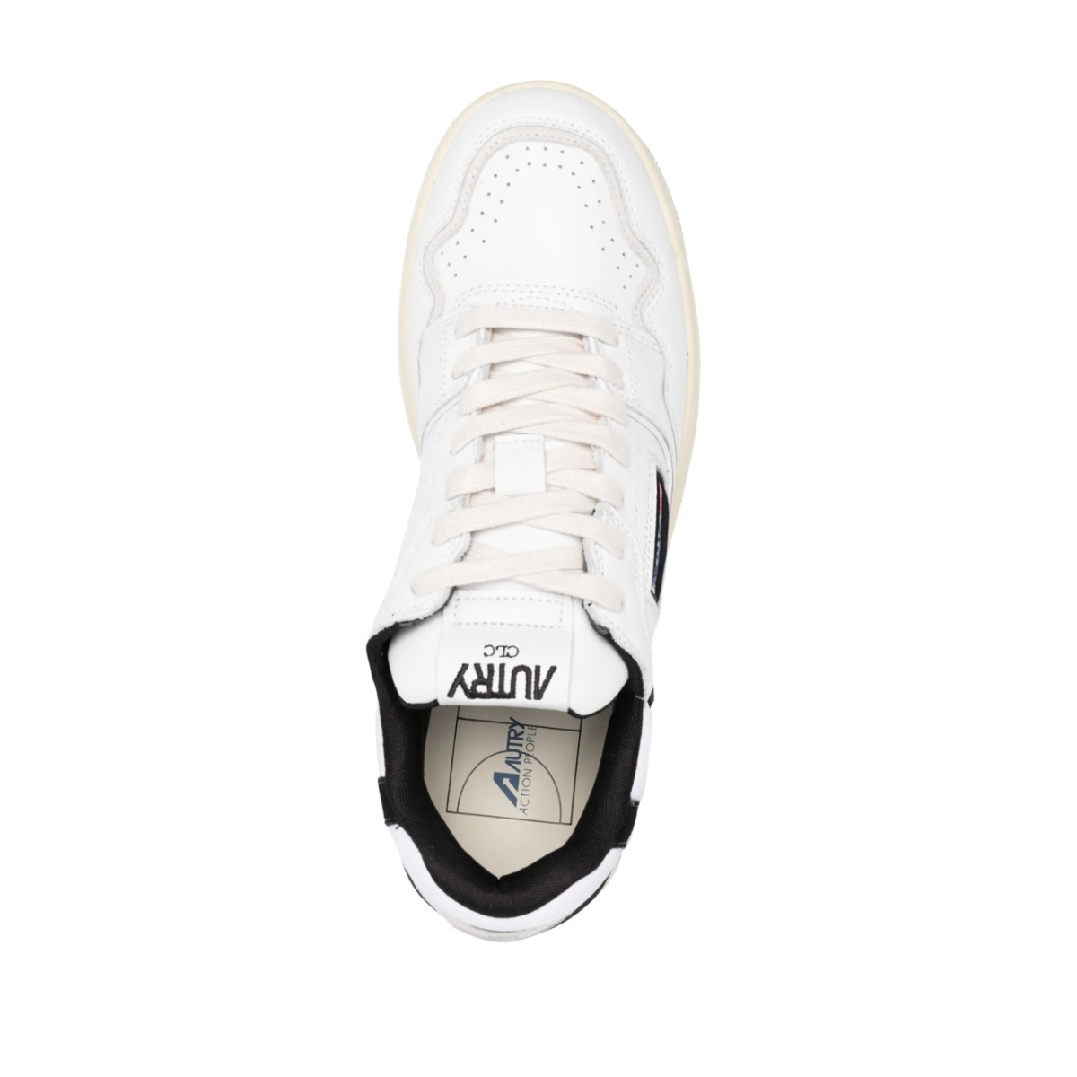 Action low-top leather sneakers - Img 4