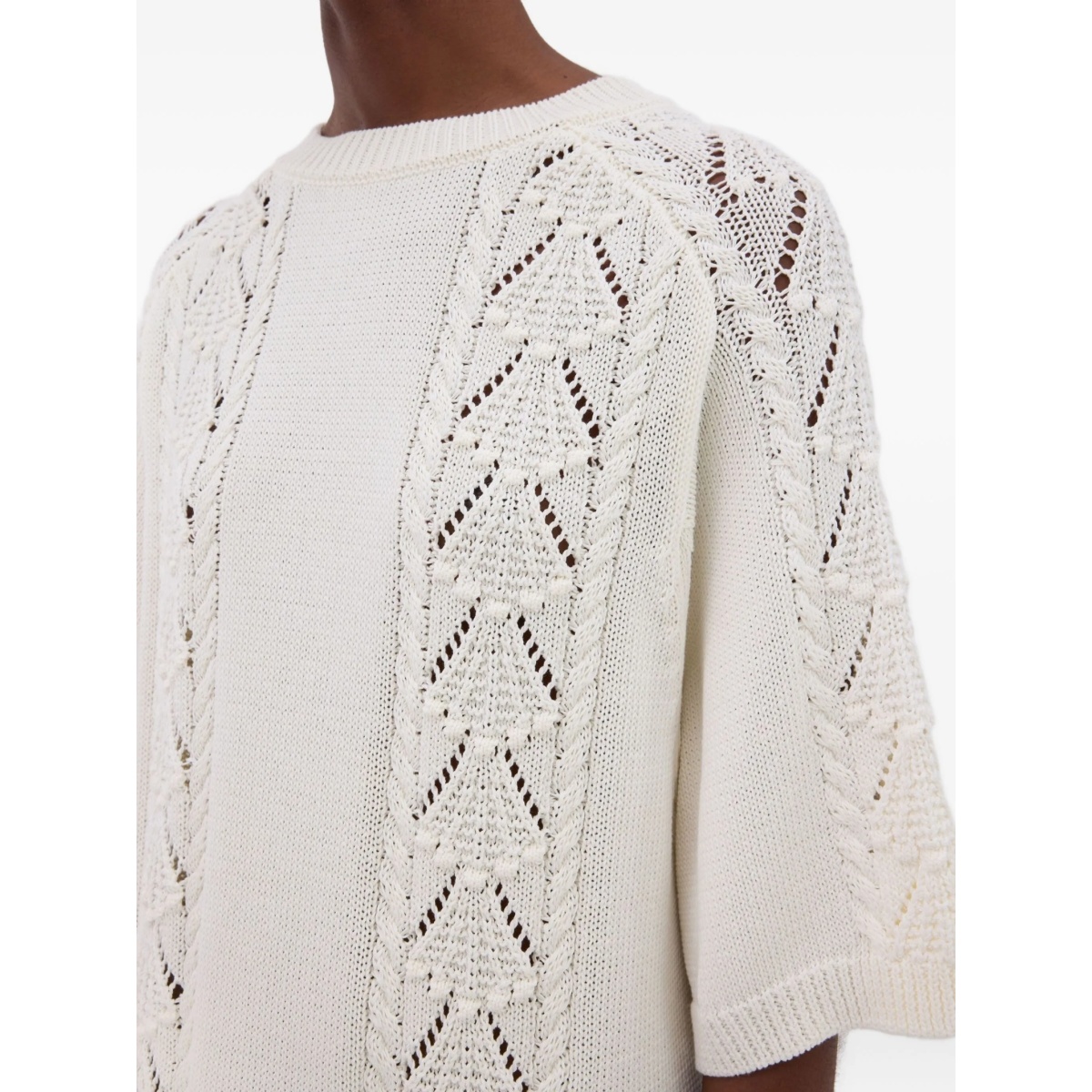 Arman cable-knit mini dress - Img 5