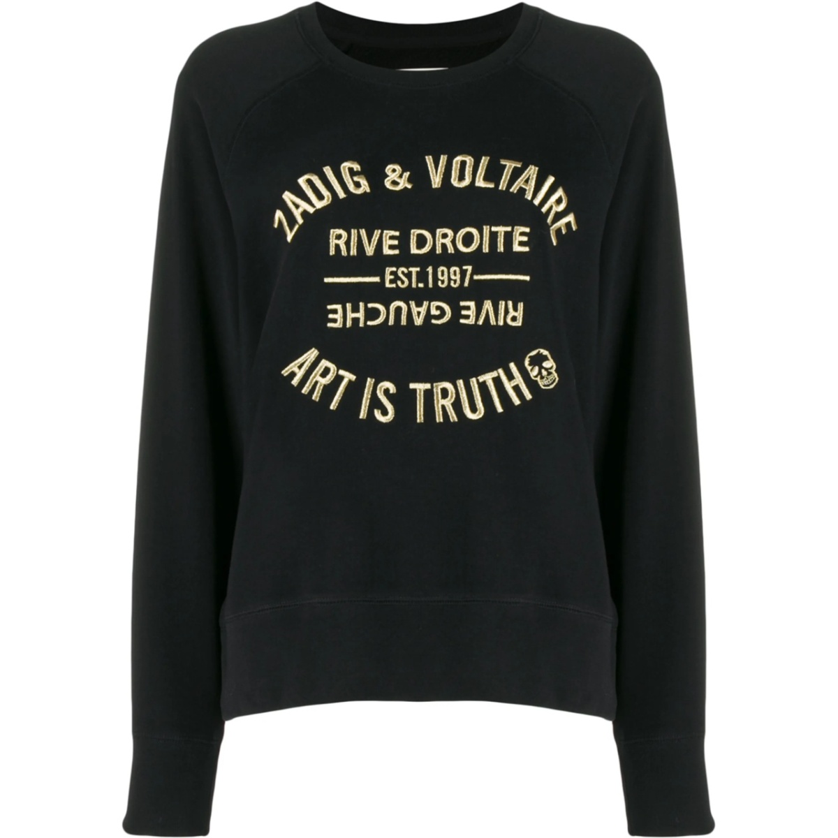 Art Is Truth embroidered sweatshirt