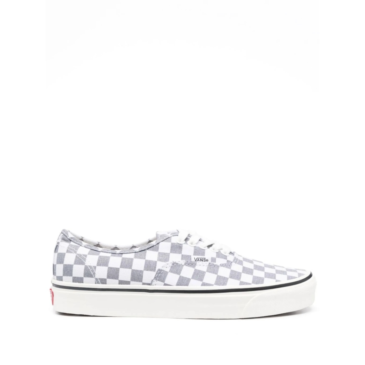 Authentic checkerboard-print sneakers