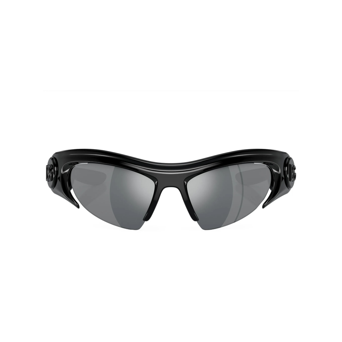 aviator-frame mirrored sunglasses