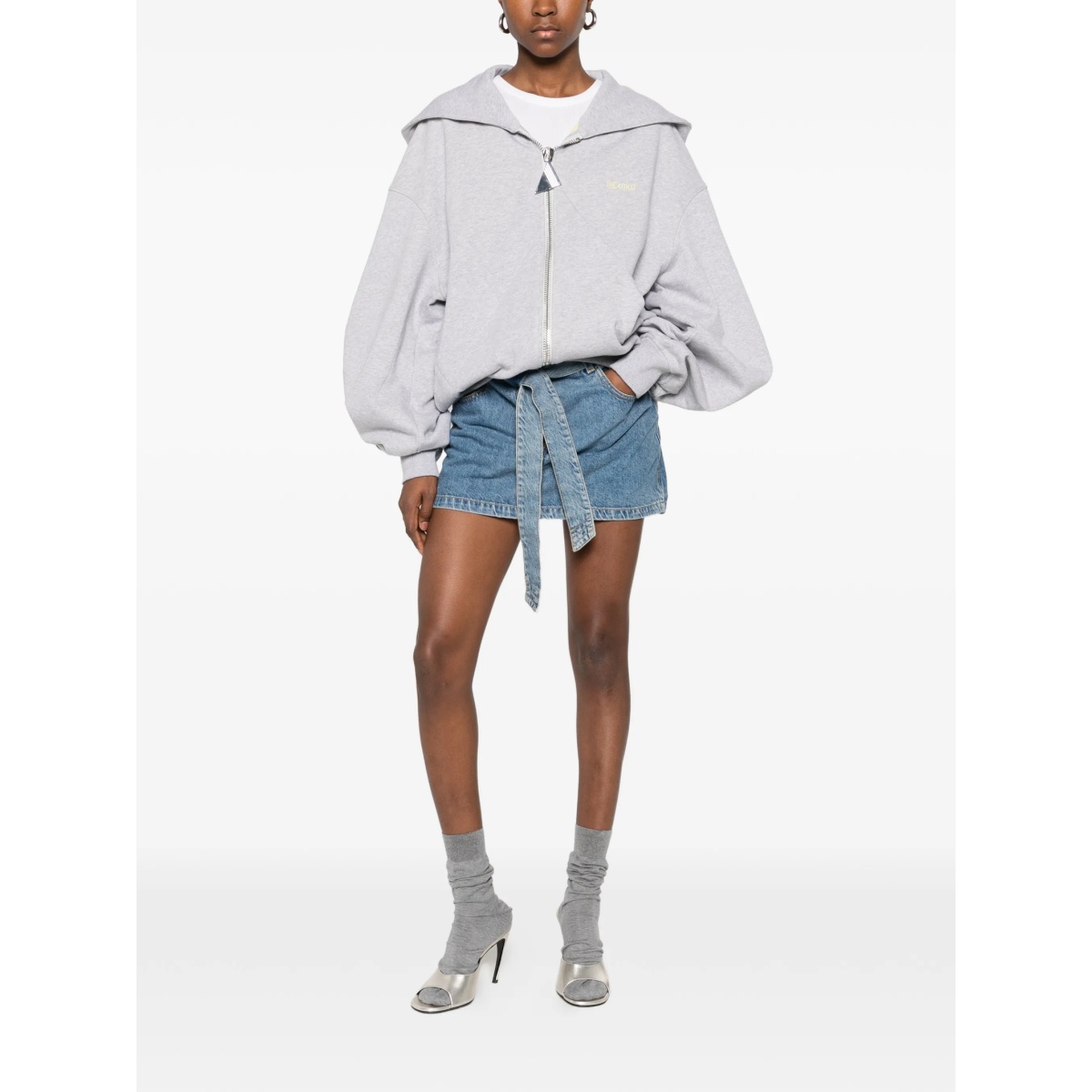 belted mini skirt - Img 2