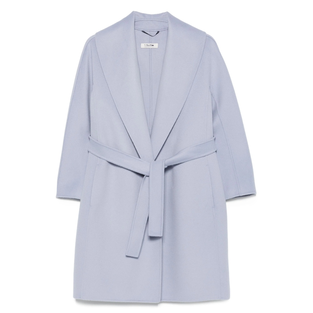 belted wrap coat