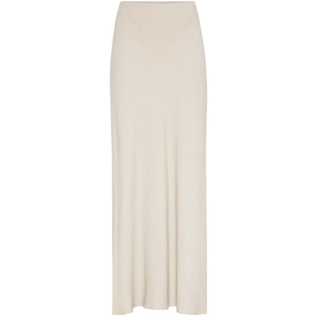 bias-cut maxi skirt