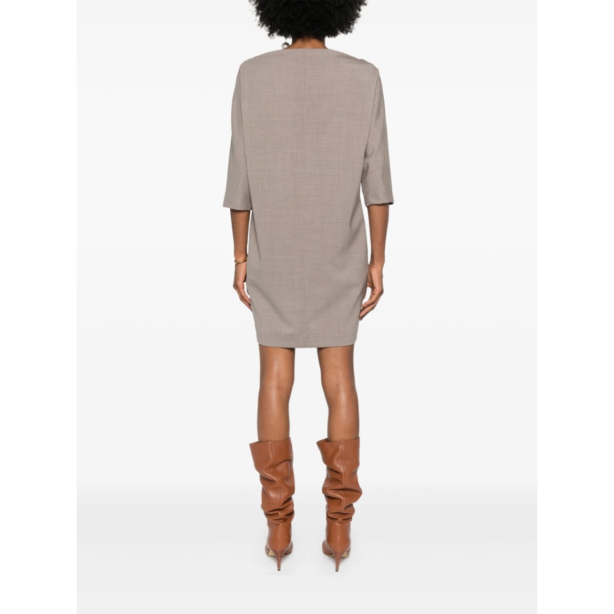 boat-neck dress - Img 4