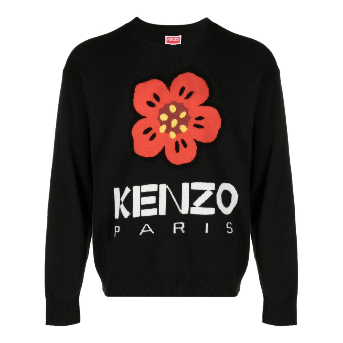 Boke Flower-motif wool jumper