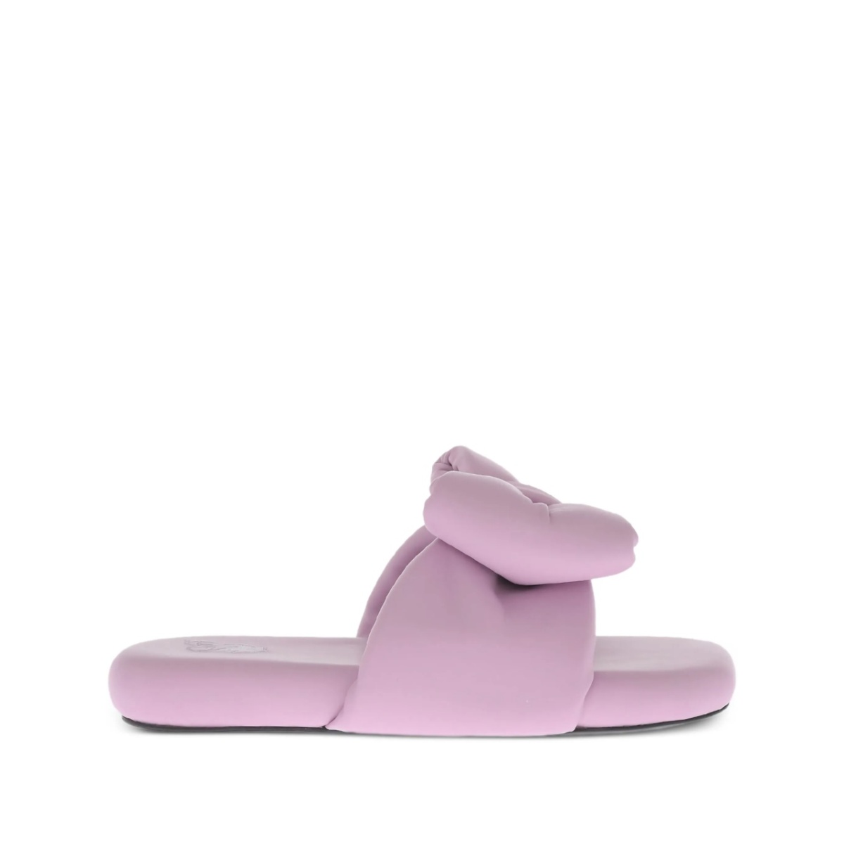 bow-detail slide sandals