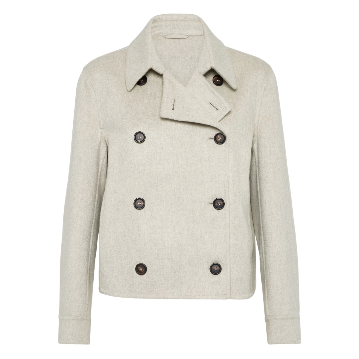 brushed-finish jacket