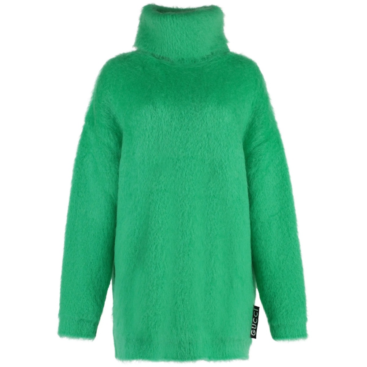 brushed mohair jumper dress
