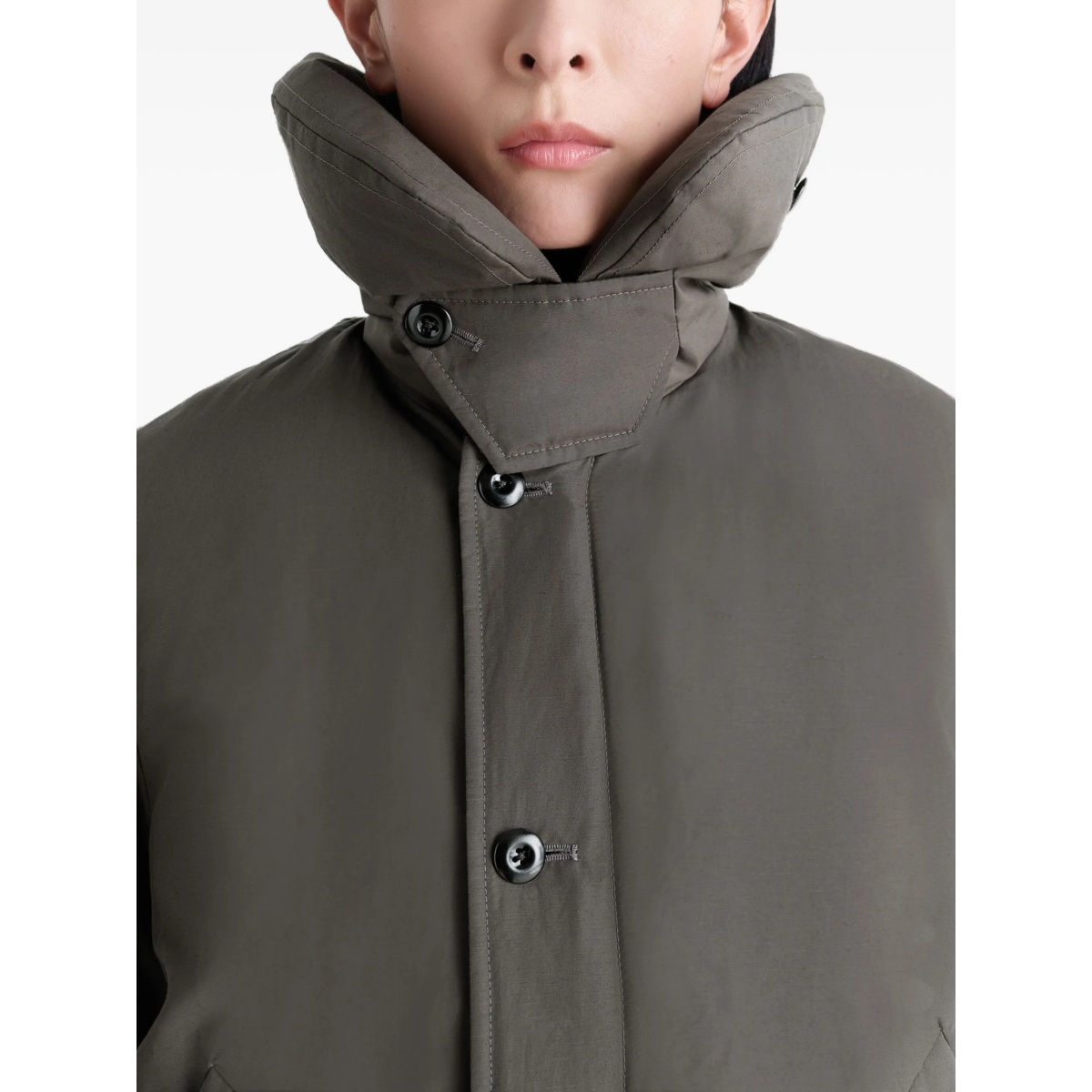 bubble-collar puffer jacket - Img 5