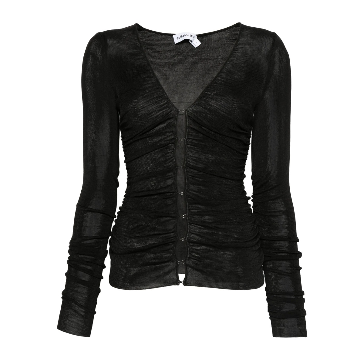 button-detailed long-sleeve t-shirt