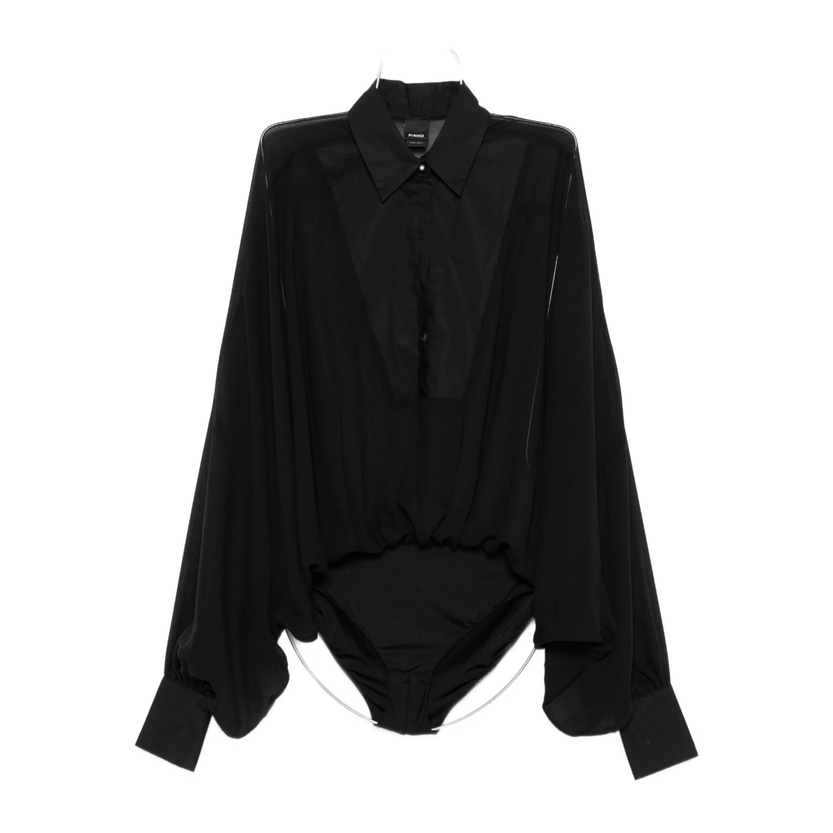 button-down long-sleeve bodysuit