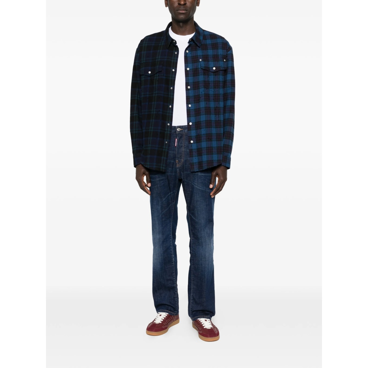 button-fastening jeans - Img 2