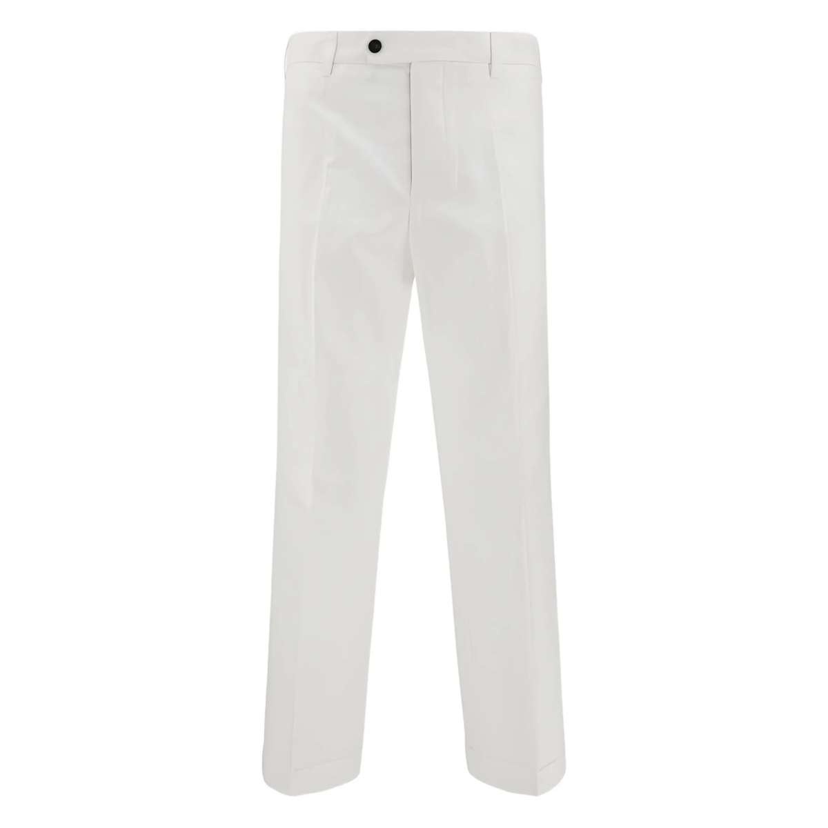 button-fastening trousers