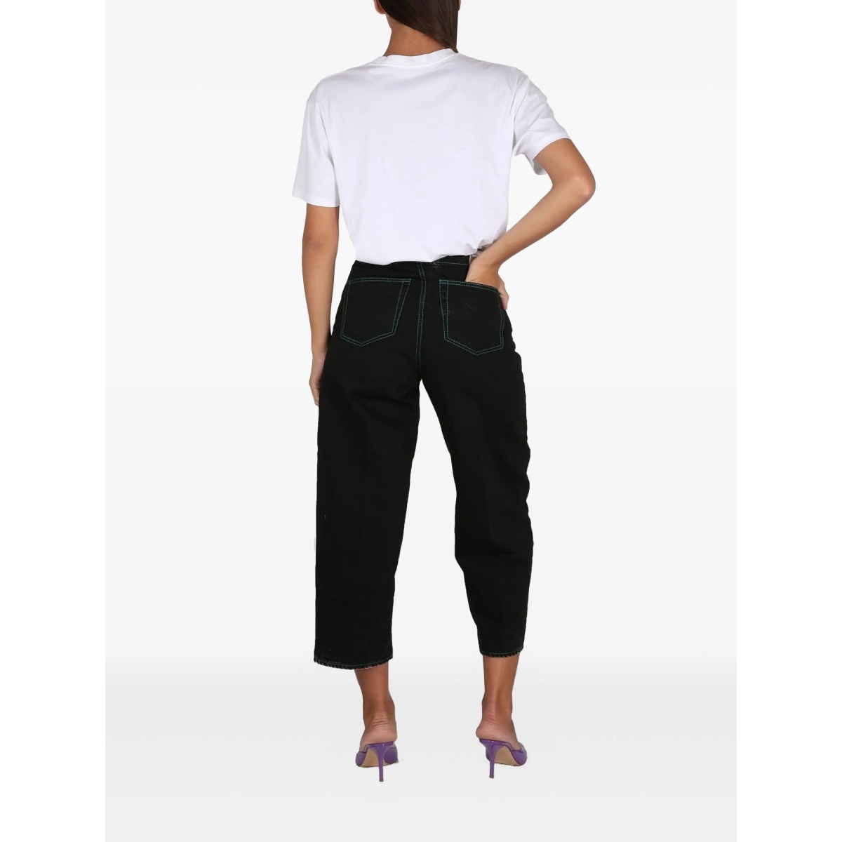 button stitching jeans - Img 2