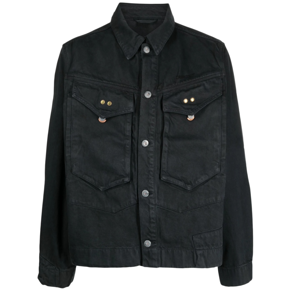 button-up cotton jacket