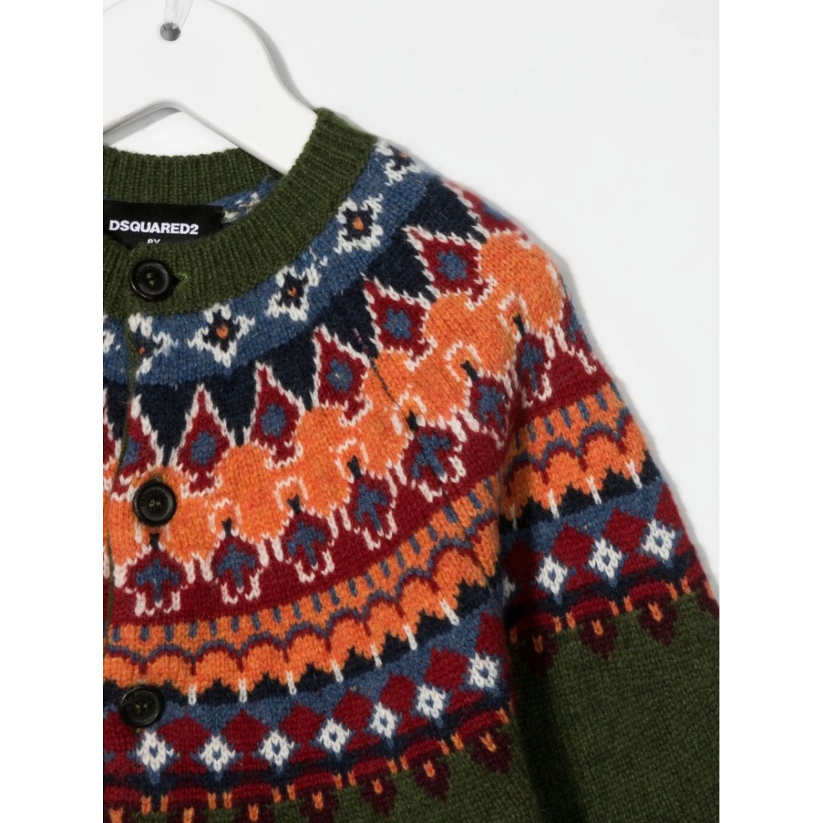 button-up knitted cardigan - Img 3