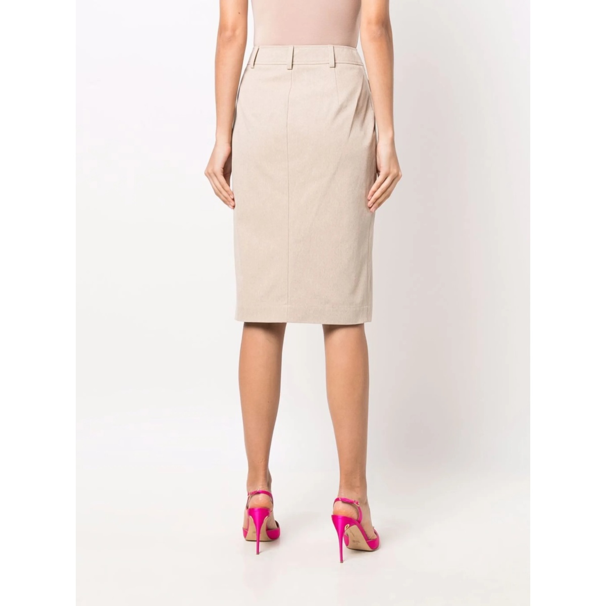 button-up midi skirt - Img 4