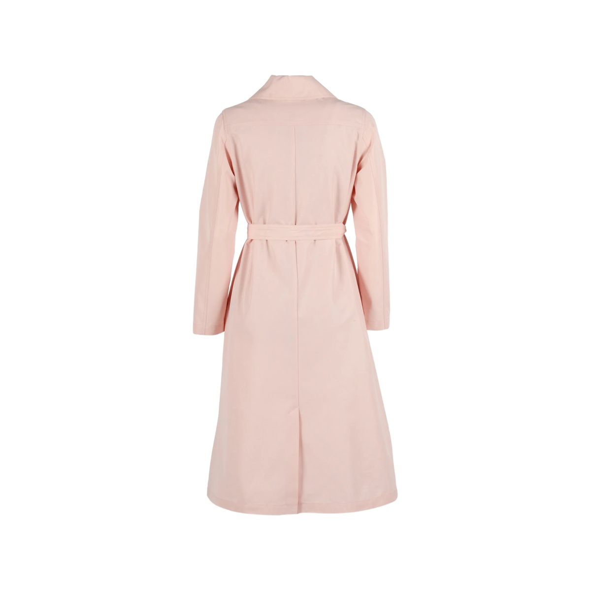 buttoned belted coat - Img 2