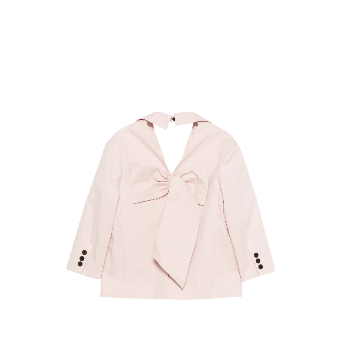 buttoned bow jacket - Img 2