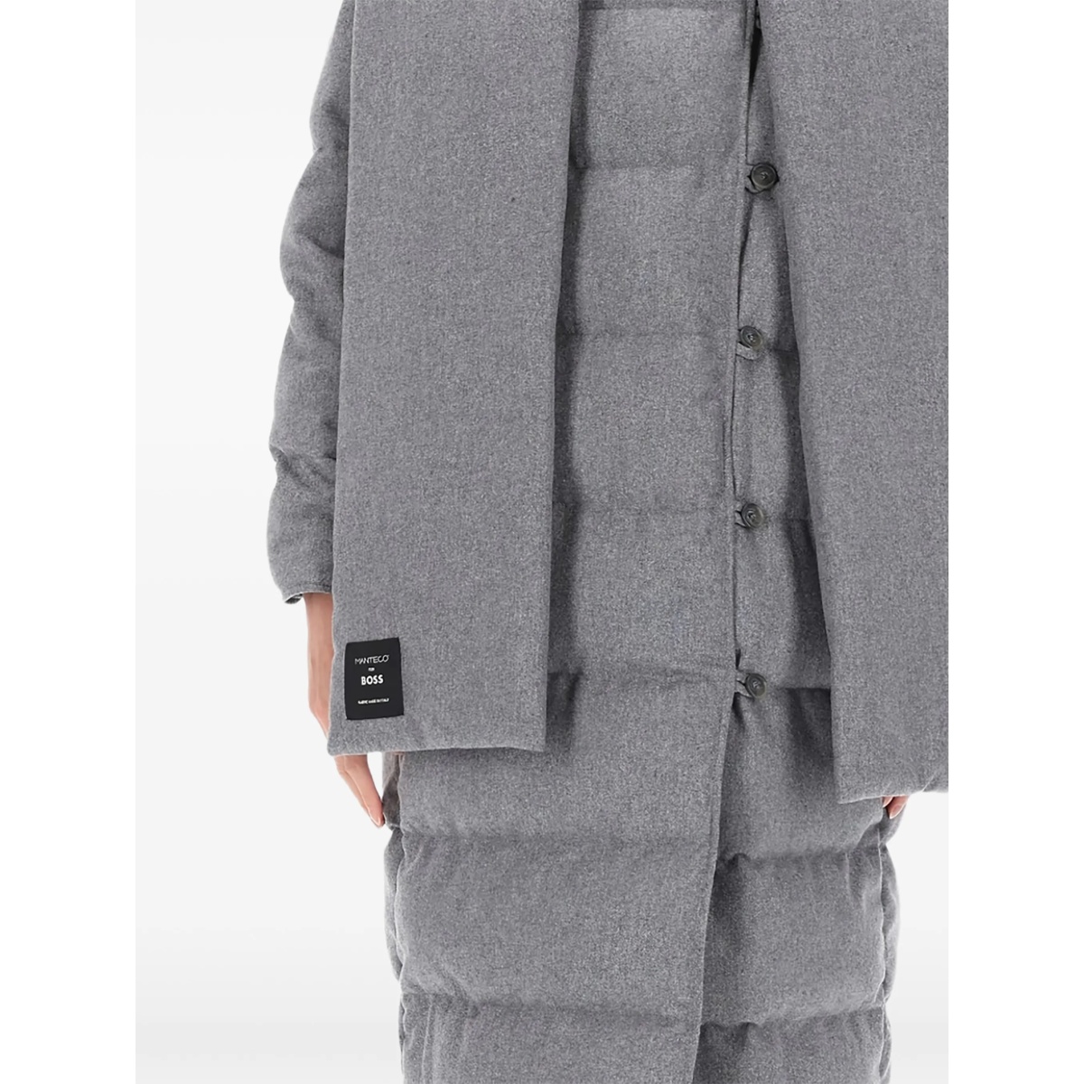 buttoned padded coat - Img 2