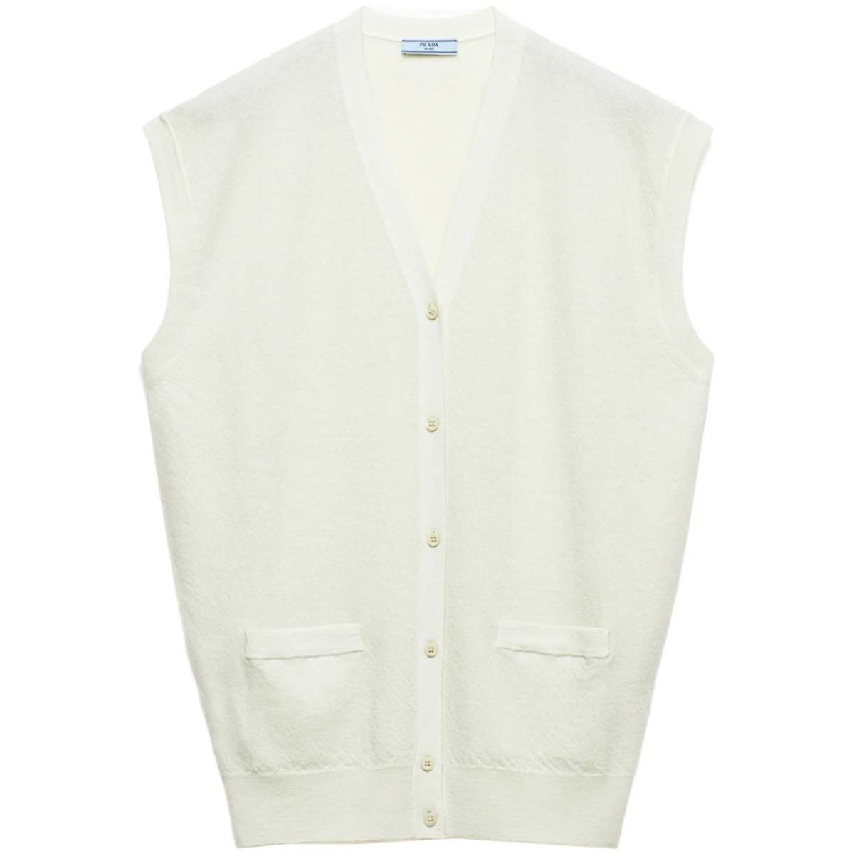 cashmere knitted vest