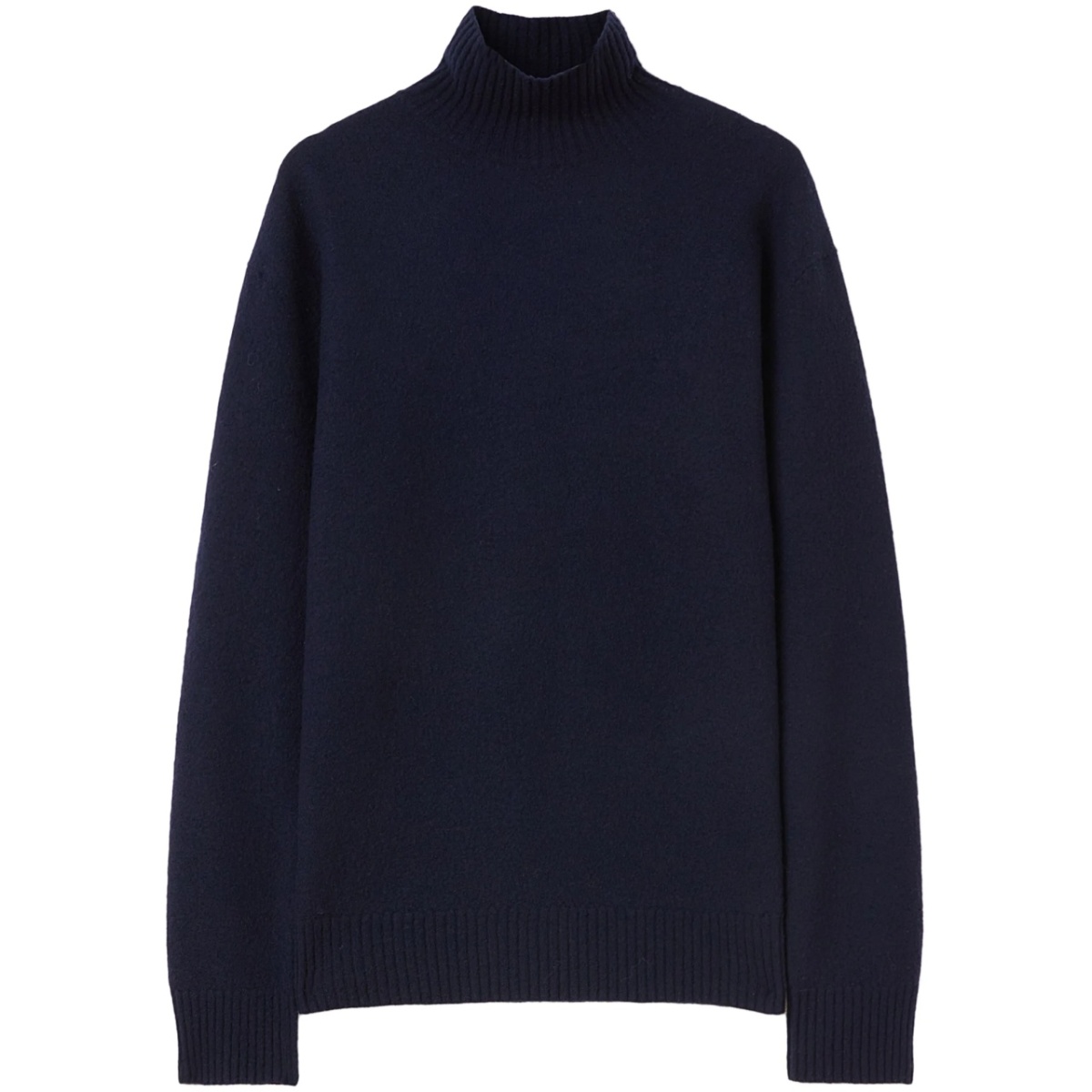 chain-link detailing wool jumper