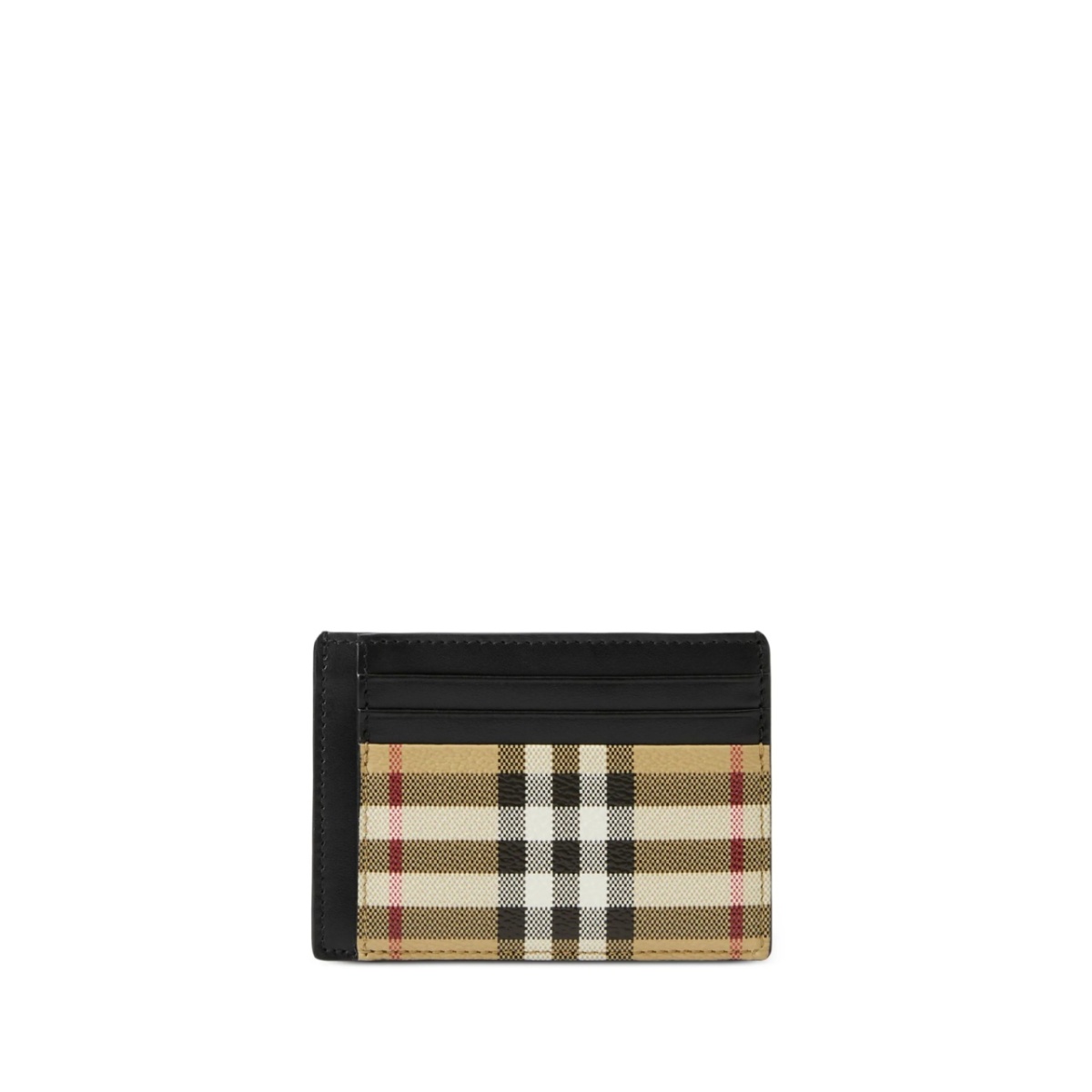 check-pattern cardholder
