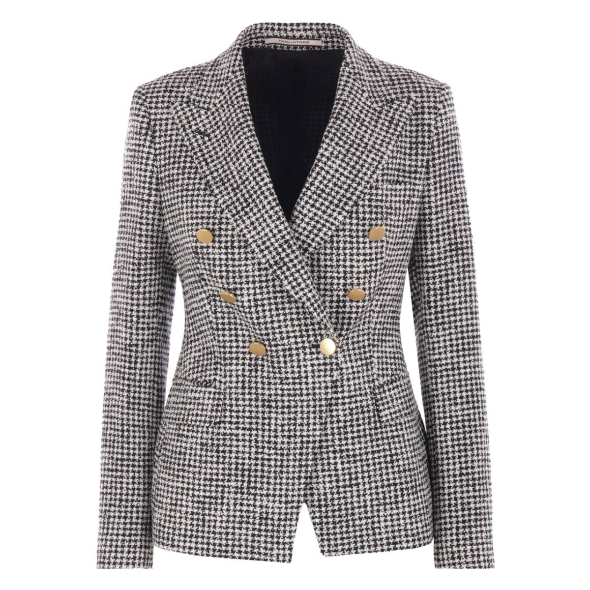 checked blazer