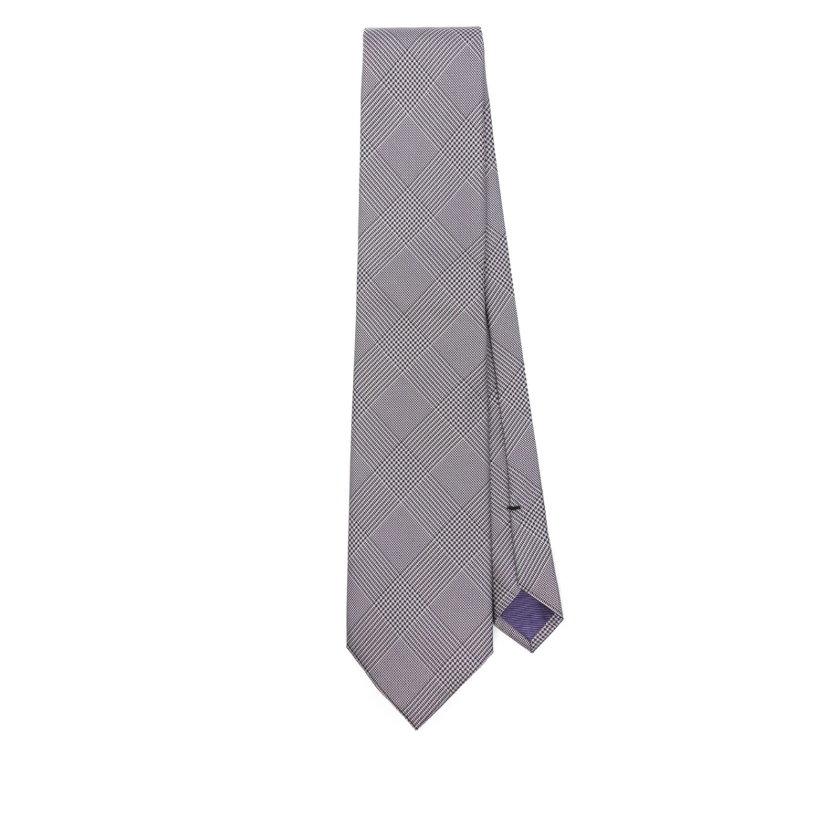 checked tie