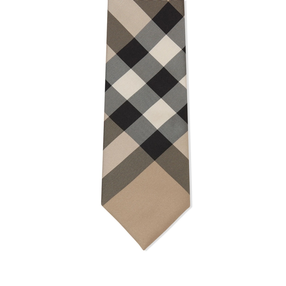 Classic Cut Check Silk Tie - Img 2