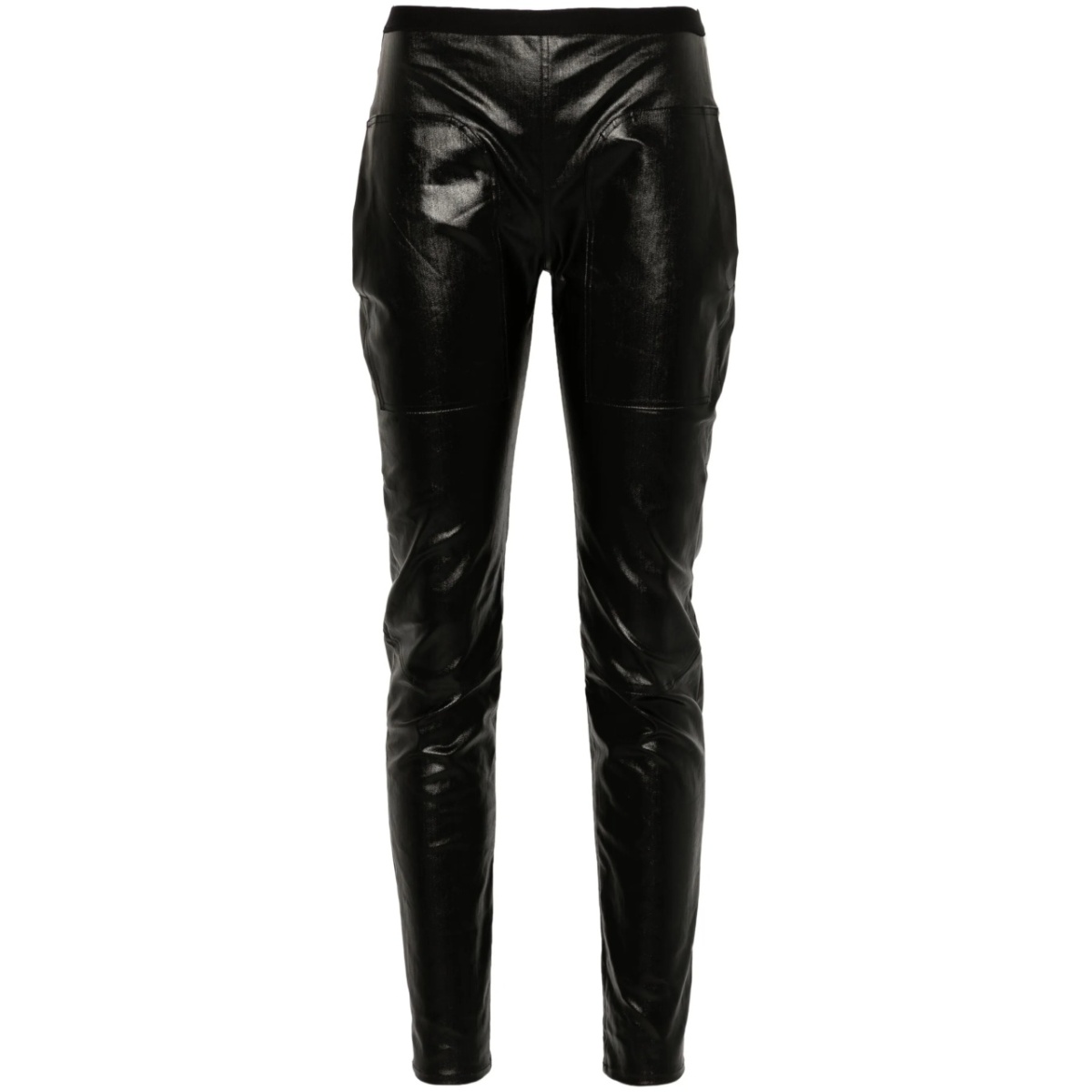coated-finish leggings
