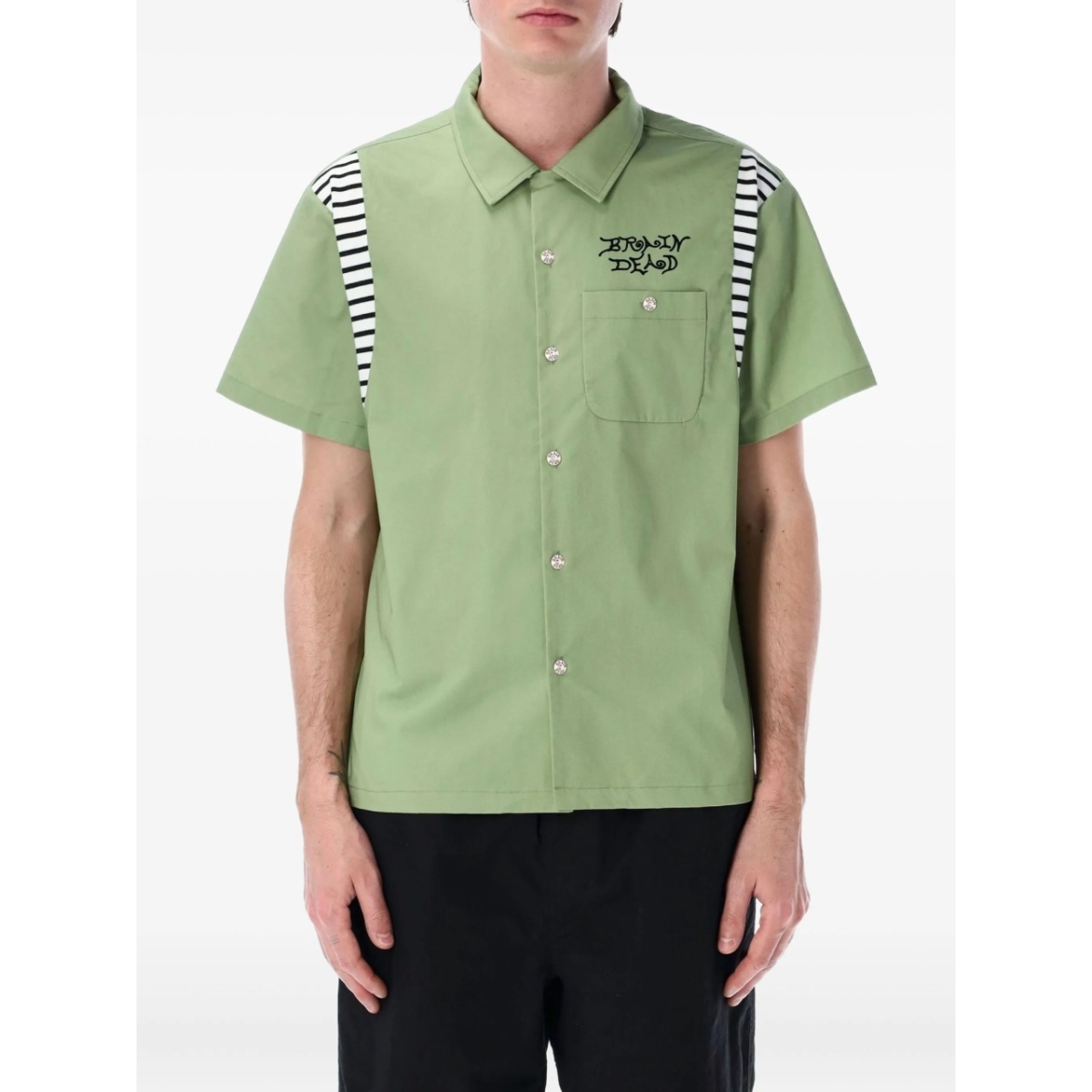 Cobra flocked bowling shirt