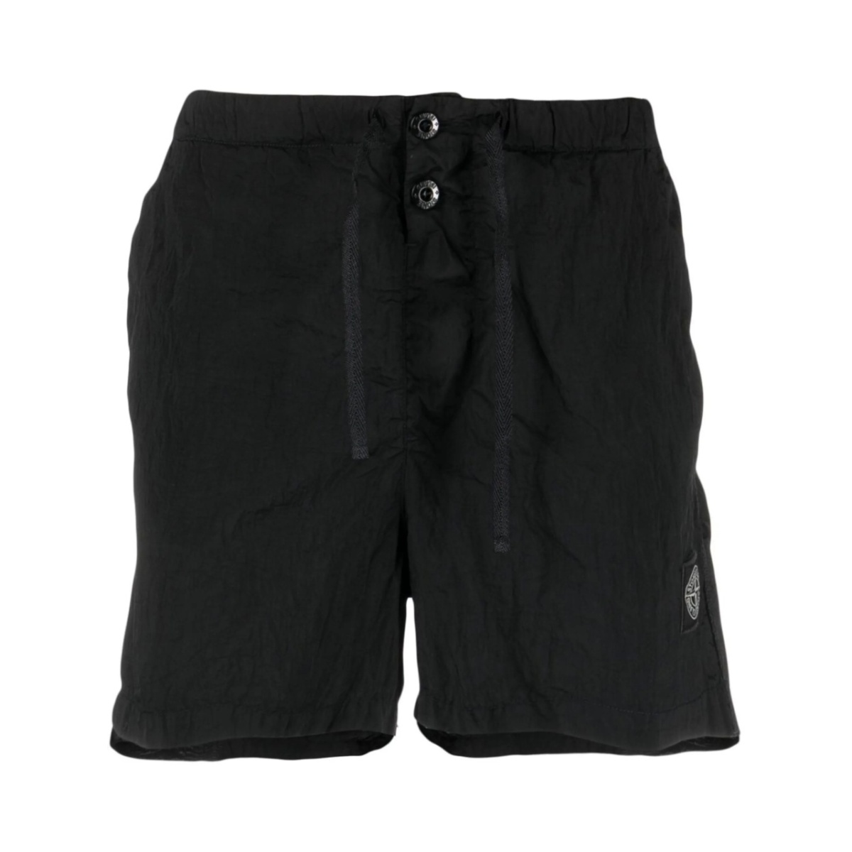 Compass-motif swim shorts