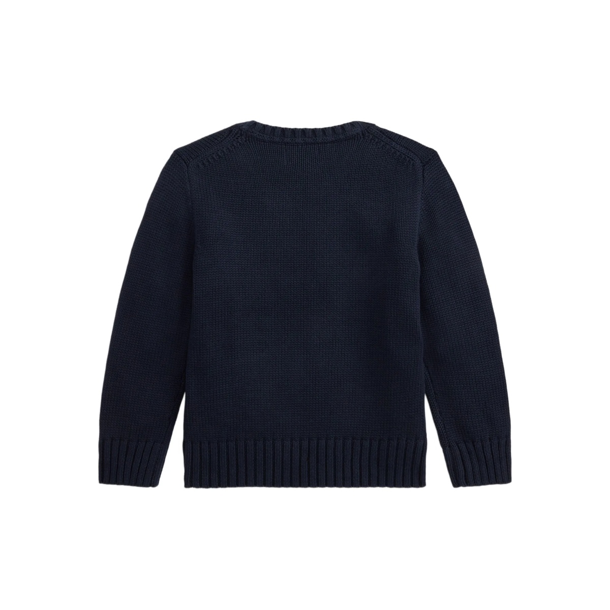 cotton crew-neck sweater - Img 2