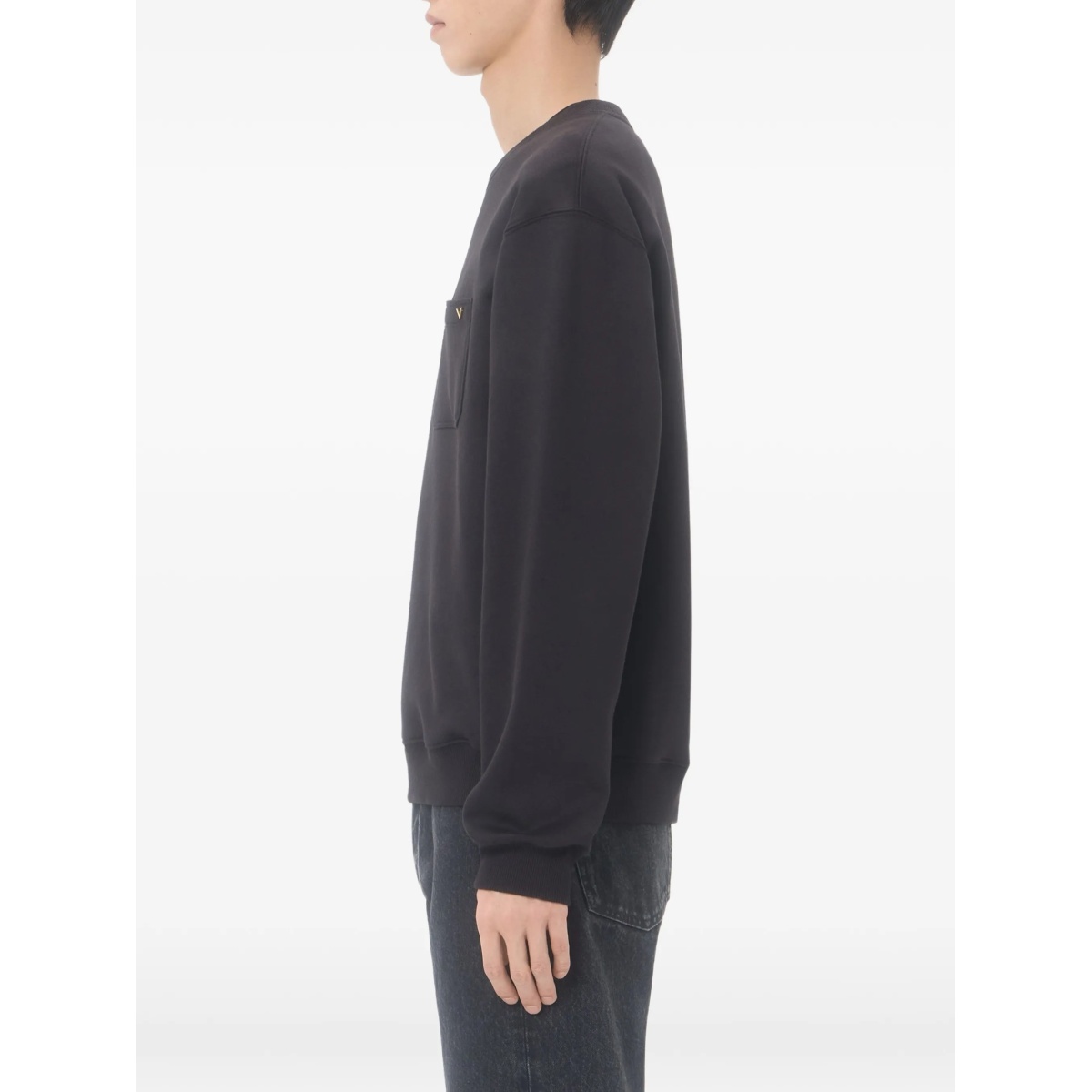 cotton sweatshirt with VGold - Img 4
