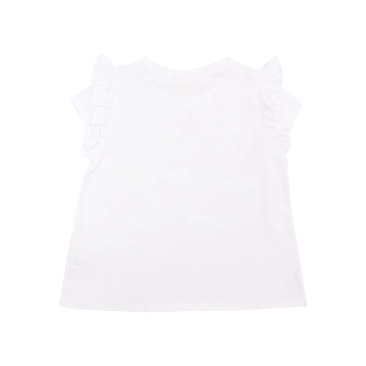 Crab-patch ruffled-sleeves T-shirt - Img 2