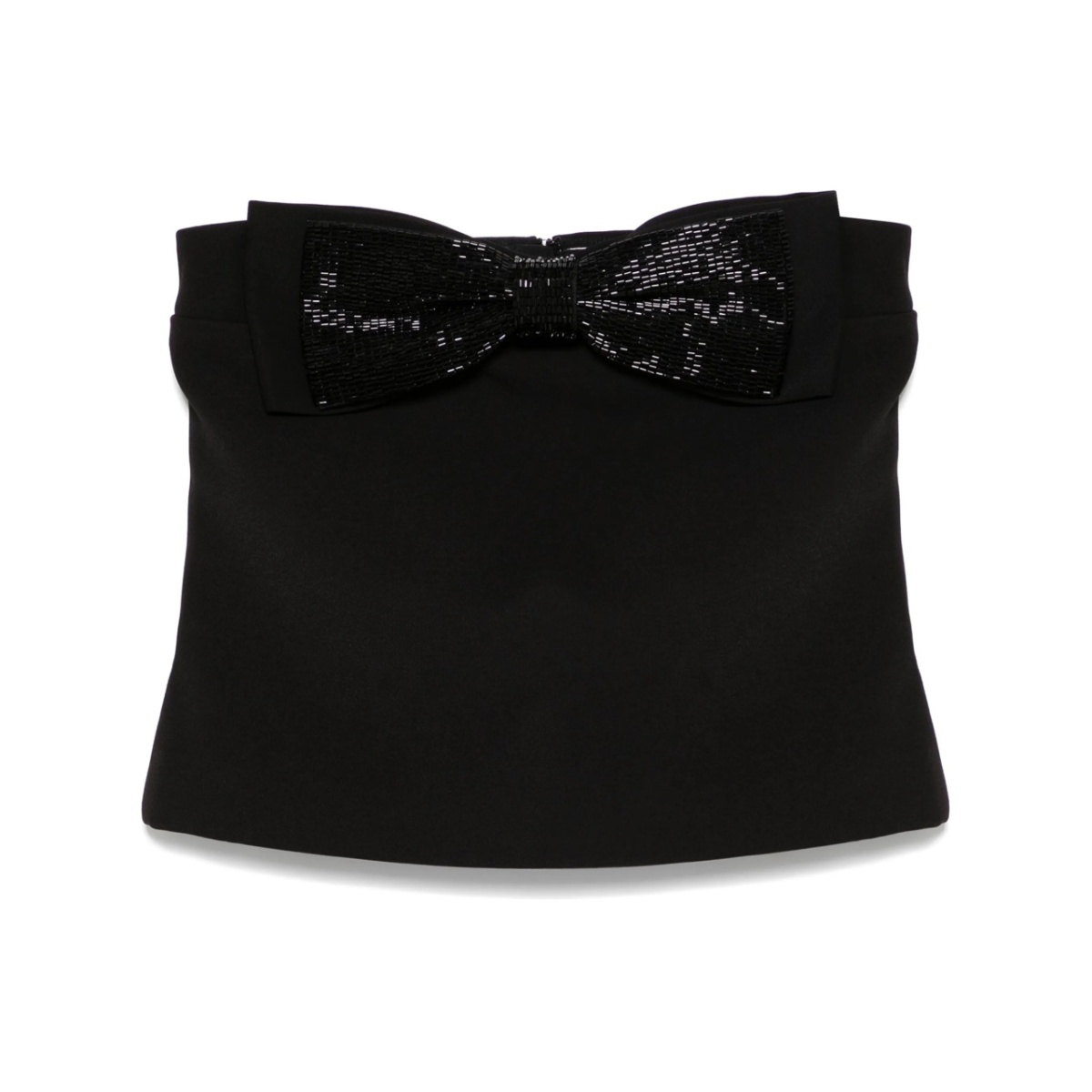crepe bandeau top
