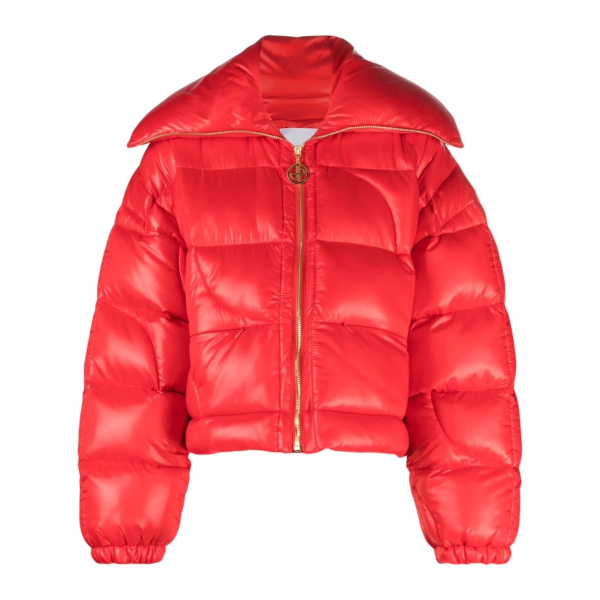 cropped puffer jacket