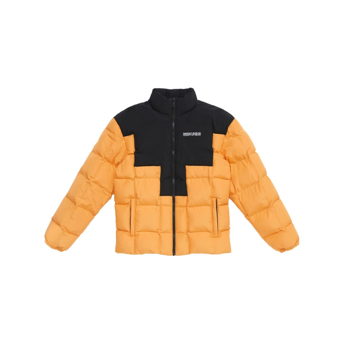 Cross puffer jacket
