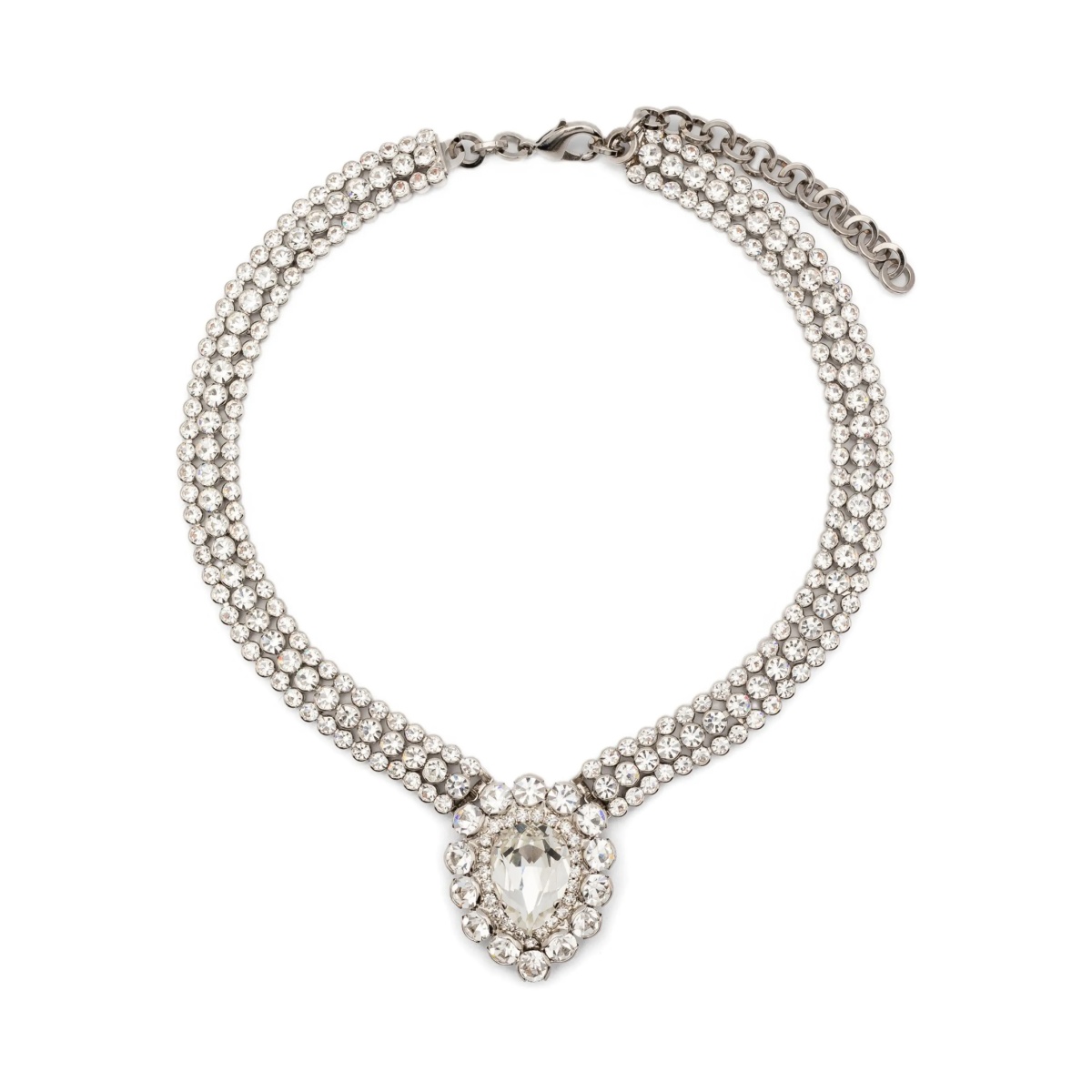 crystal-embellished necklace